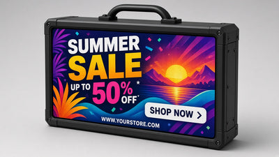 15 x 27 inch Ultra-bright Full Video Color Programmable LED Sign Water and Weather Proof for Outdoor Use
