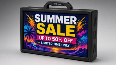 21 x 27 inch Ultra-bright Full Video Color Programmable LED Sign Water and Weather Proof for Outdoor Use