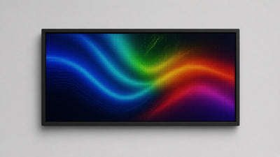 21 x 27 inch Ultra-bright High-definition Full Video Color Programmable LED Sign for Store Windows
