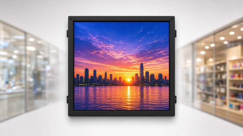 27 x 27 inch Ultra-bright High-definition Full Video Color Programmable LED Sign for Store Windows