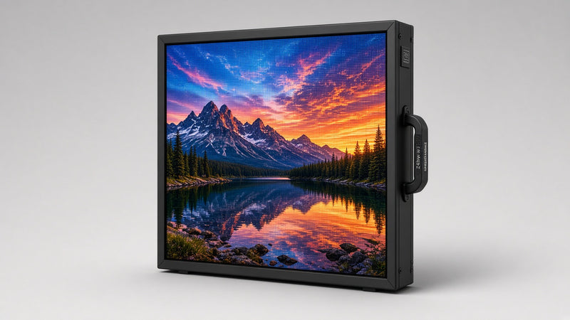 27 x 27 inch Ultra-bright High-definition Full Video Color Programmable LED Sign Water and Weather Proof for Outdoor Use
