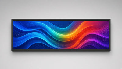 14 x 39 inch Ultra-bright High-definition Full Video Color Programmable LED Sign for Store Windows