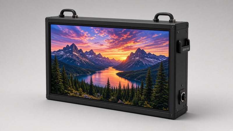 34 x 40 inch Ultra-bright High-definition Full Video Color Programmable LED Sign Water and Weather Proof for Outdoor Use