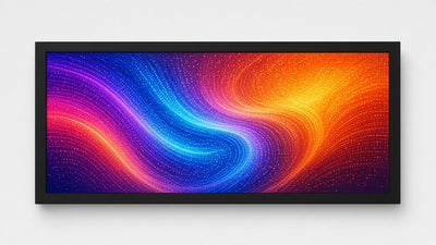 34 x 40 inch Ultra-bright High-definition Full Video Color Programmable LED Sign for Store Windows