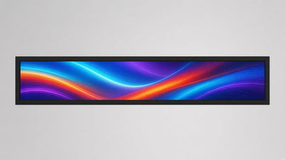 8 x 52 inch Ultra-bright High-definition Full Video Color Programmable LED Sign for Store Windows