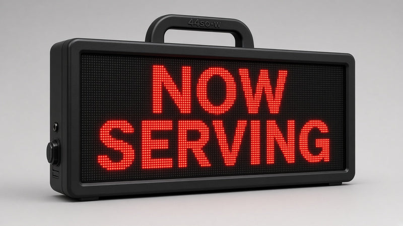27 x 53 inch Ultra-bright Red Color Programmable LED Sign Water and Weather Proof for Outdoor Use