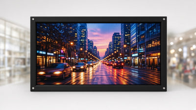 34 x 53 inch Ultra-bright High-definition Full Video Color Programmable LED Sign for Store Windows