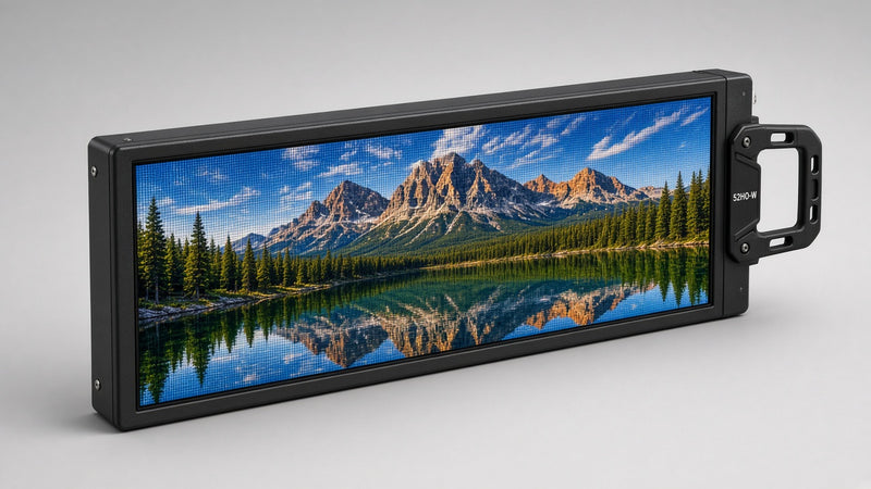 15 x 65 inch Ultra-bright High-definition Full Video Color Programmable LED Sign Water and Weather Proof for Outdoor Use