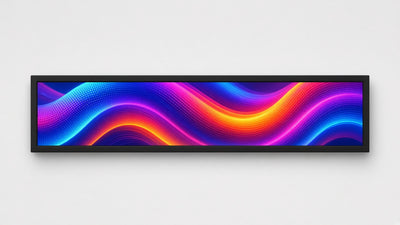 21 x 65 inch Ultra-bright High-definition Full Video Color Programmable LED Sign for Store Windows