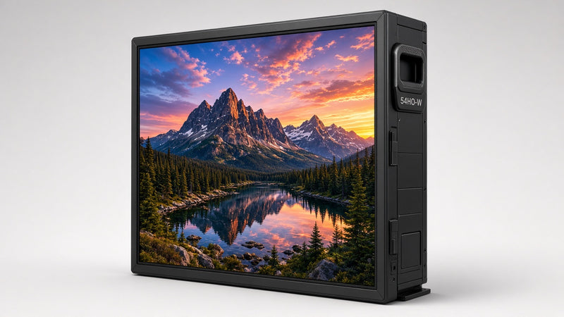 27 x 65 inch Ultra-bright High-definition Full Video Color Programmable LED Sign Water and Weather Proof for Outdoor Use