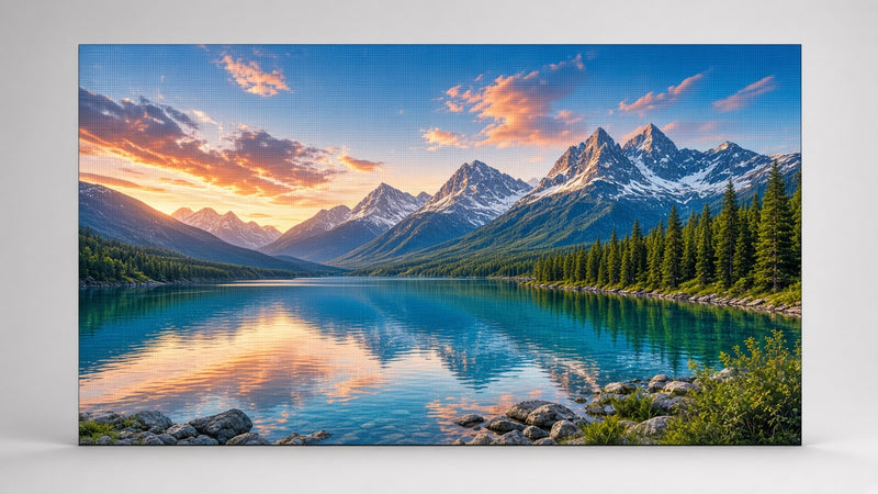 5' by 4' (63" (L) x 50" (H)) Full Color Premium Duty Outdoor LED Sign