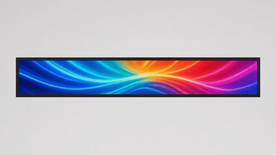 8 x 77 inch Ultra-bright High-definition Full Video Color Programmable LED Sign for Store Windows
