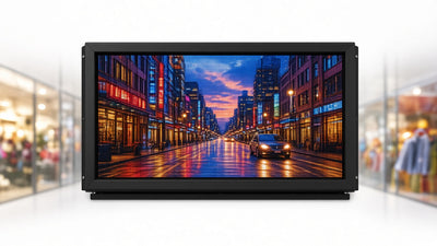 34 x 65 inch Ultra-bright High-definition Full Video Color Programmable LED Sign for Store Windows
