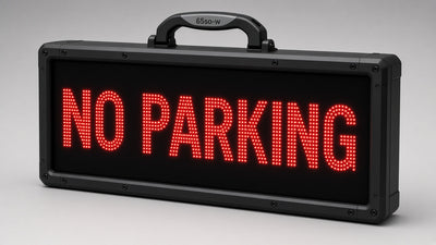34 x 78 inch Ultra-bright Red Color Programmable LED Sign Water and Weather Proof for Outdoor Use