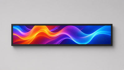 14 x 90 inch Ultra-bright High-definition Full Video Color Programmable LED Sign for Store Windows