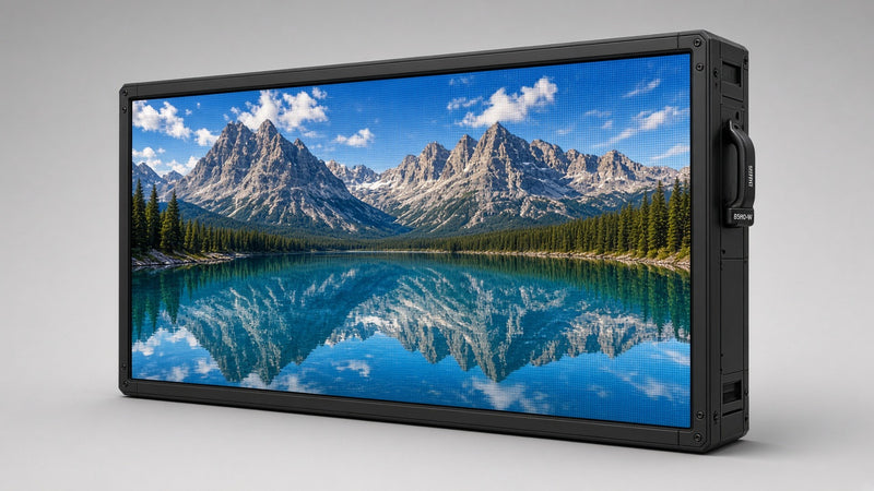 34 x 103 inch Ultra-bright High-definition Full Video Color Programmable LED Sign Water and Weather Proof for Outdoor Use