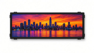 14 x 115 inch Ultra-bright High-definition Full Video Color Programmable LED Sign for Store Windows