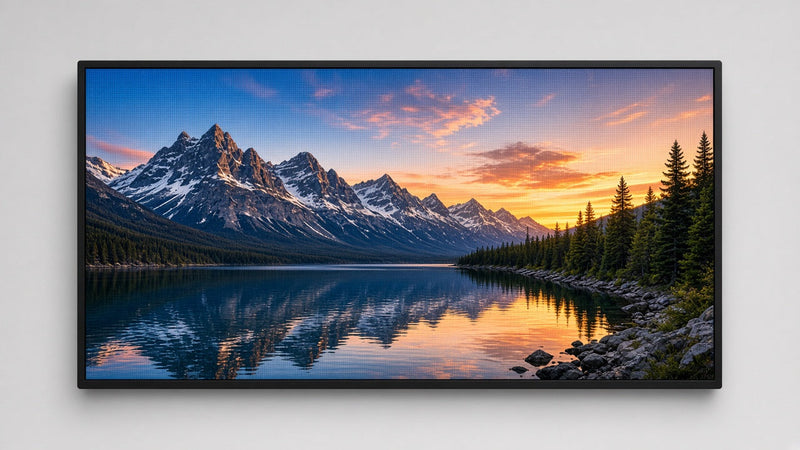 34 x 90 inch HD Full Color High Frame Sealed Outdoor LED Sign
