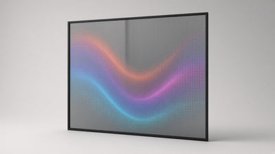 60 H x 40 L inch Ultra-bright See Through Full Video Color Programmable LED Sign for Store Windows