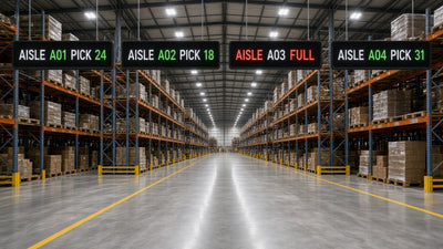 Warehouse Management LED Sign System with Group Control and SDK