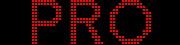 8 x 27 inch Ultra-bright Red Color Programmable LED Sign for Store Windows