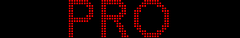 8 x 39 inch Ultra-bright Red Color Programmable LED Sign for Store Windows