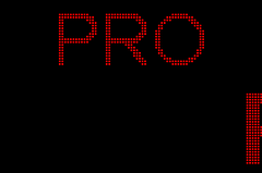 27 x 39 inch Ultra-bright Red Color Programmable LED Sign for Store Windows