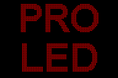 27 x 39 inch Ultra-bright Red Color Programmable LED Sign for Store Windows