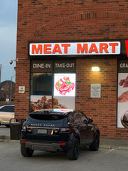 40 x 40 inch Ultra-bright High-definition Full Video Color Programmable LED Sign for Store Windows
