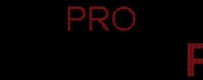 27 x 64 inch Ultra-bright Red Color Programmable LED Sign for Store Windows