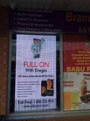 40 x 40 inch Ultra-bright High-definition Full Video Color Programmable LED Sign for Store Windows