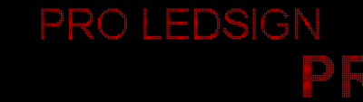 27 x 90 inch Ultra-bright Red Color Programmable LED Sign for Store Windows