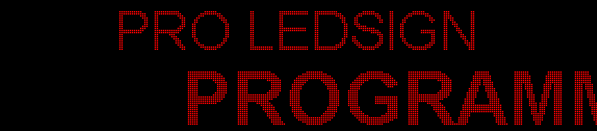 27 x 116 inch Ultra-bright Red Color Programmable LED Sign for Store Windows